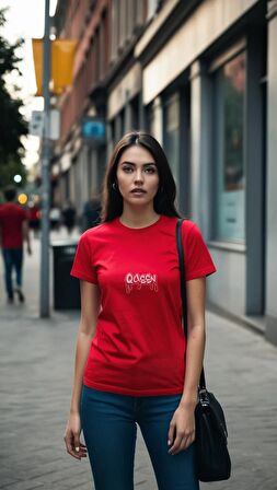 Kadın Baskılı T-Shirt