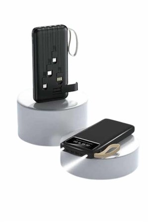 Powerbank 20.000 MAH Hızlı Şarj Özellikli Taşınabilir USB Girişli