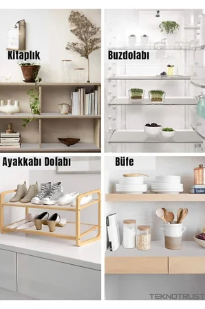 Mutfak Kaydırmaz Şeffaf Raflık Kaymaz Dolap Içi Çekmece Örtüsü Pvc 45x300 Cm Koruyucu Eva Kalın