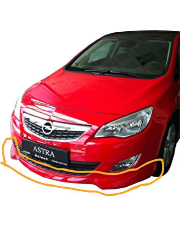 Opel Astra J HB (2011-2013) Makyajsız Stainmetz Ön Tampon Ek (Plastik) (( BOYASIZ ))