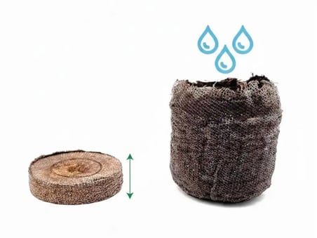 Hindistan Cevizi Torfu Tablet (Cocopeat) - 12 Adet