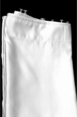 İSTANBUL PERDE/ Hazır güneşlik, ekru (kırık Beyaz) renk, kısa boy