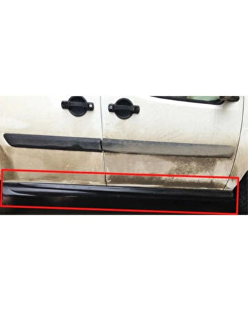 FİAT DOBLO D1-D2 KISA ŞASİ MARŞPİYEL (( METAL SİYAH BOYALI ))