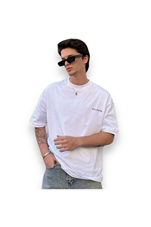 Luxury Clothing Baskılı Oversize T-Shirt