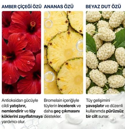 Dual Phase 'Teknolojisi Çift Fazlı Tüy Azaltıcı Serum 