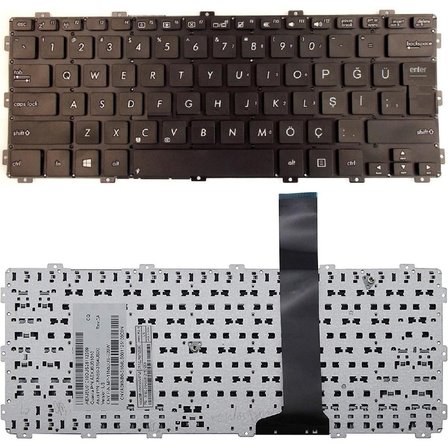 Asus 0KNB0-3104TU00, 0KNB0-4103TU00, 0KNB0-3103TU00 Uyumlu Klavye Tuş Takımı Tuş Seti Siyah Türkçe