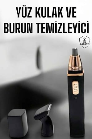 seyahat tipi mini taşınabilir siyah burun kulak yanak kıl ve tüy temizleme makin