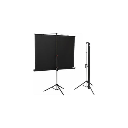 Codegen TX-24 TRIPOD PROJEKSİYON PERDESİ 240X200 (Arkası Siyah Fonlu - Taşınabi
