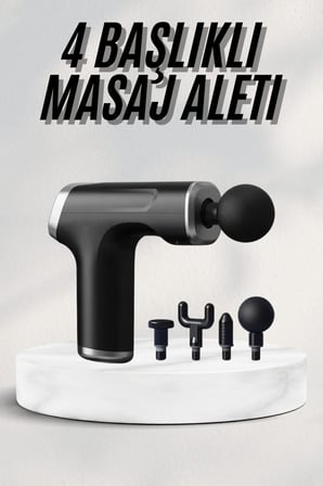 Masaj Tabancası 24v Type-c Hızlı Şarj Girişli Masaj Aleti Uzun Ömürlü