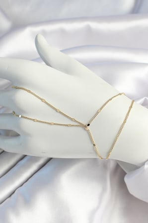 Pirinç Gold Renk Parçalı Ezme Şahmeran 5886