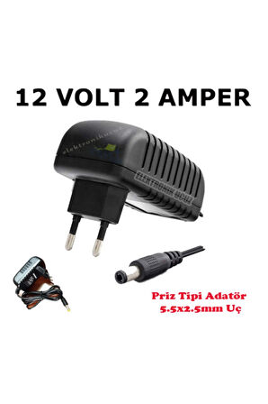 UmUt_12 VOLT 2 AMPER 12V 2A - Redline UYDU ADAPTERÜ TRAFO SMPS GÜÇ KAYNAĞI