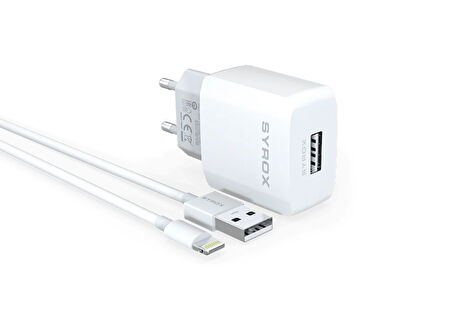 Ios Iphone Lightning 1.6a Şarj Seti Şarj Aleti Adaptör+Kablo