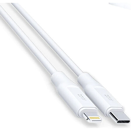 AirPods 1. Nesil uyumlu 20W PD Lightning Şarj Adaptörü & Usb-C to Lightning Sarj Kablosu