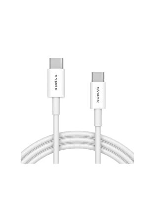 Syrox C95 Type-C To Type-C 3.0A Hızlı Şarj Ve Data Kablosu 2Metre