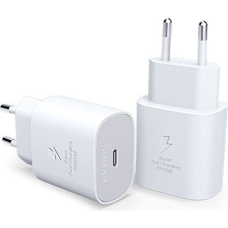 Redmi 7A uyumlu Şarj Aleti 3.0 QC Hızlı Şarj PD25W Şarj Başlığı