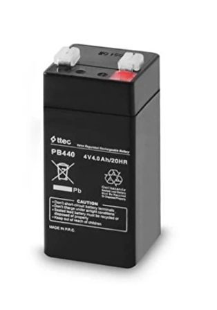 HHM - 4V 4A Akü Terazi Aküsü 4 Volt 4 Ah