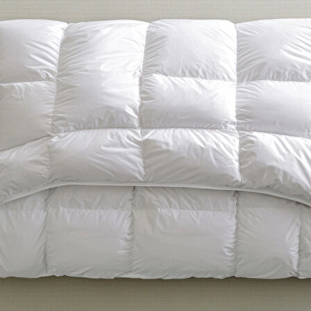 %100 KAZ TÜYÜ YORGAN %20 GIDIK BATTAL BOY YORGAN 235X215