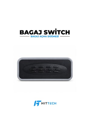 Renault Zoe, Clio 3, Megane 2 ve Laguna 2 Uyumlu Bagaj Açma Düğmesi Butonu Switch Oem 8200078258