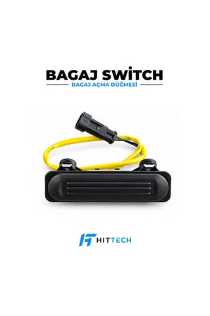 Fiat Doblo 3, Doblo 4, Combi ve Cargo Uyumlu Bagaj Açma Düğmesi Butonu Switch OEM 51829929 51873832