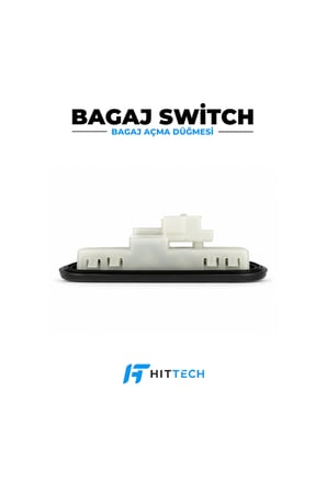 Peugeot Partner, 207, 308, 407, Expert, Citroen Berlingo, C3, C4, C5, Jumpy ve Fiat Scudo Uyumlu Bagaj Açma Düğmesi