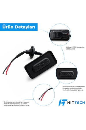 Nissan Micra Uyumlu Bagaj Açma Düğmesi Butonu Switch OEM 25380AX60B