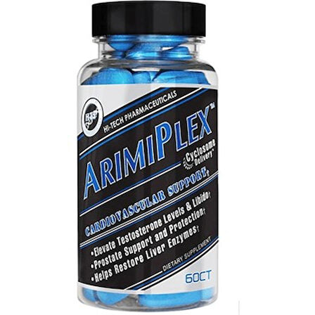 Hitech Arimiplex® PCT Testo booster (TRİBULUS+NAC+SAW PALMETTO+FENUGREEK+MİLK THİSTLE) 60 Tablet