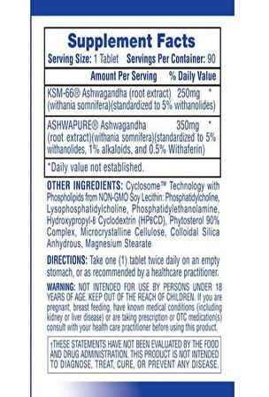 Hi-Tech Ksm66 Ashwagandha 600 mg 90ct