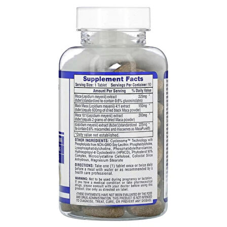 Hitech MACA MATCHA EKSTRAT COMPLEX 800 Mg 90 Tablet