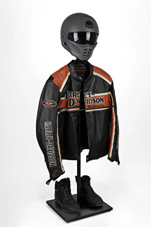 Biker Butler Kask Askılı Metal Dilsiz Uşak | Motosiklet Tutkunlarına Özel