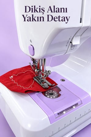 Hız Ayarlı Elektrikli Dikiş Makinesi Taşıma Saplı