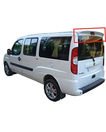FİAT DOBLO D1-D2 2004-2011 SPOİLER (( 293 LAL KIRMIZI BOYALI ))