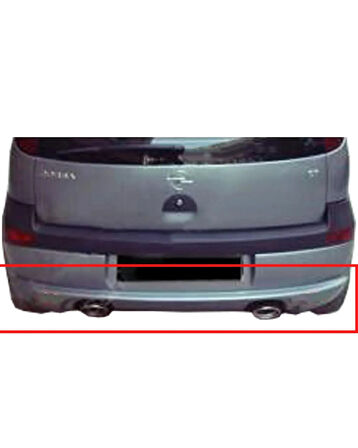 OPEL CORSA C MAKYAJSIZ KASA ARKA TAMPON EKİ (( BOYASIZ ))
