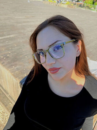 Bilgisayar, Tablet ve Telefon Dijital Ekranlar için Mavi Işık Korumalı Gözlük