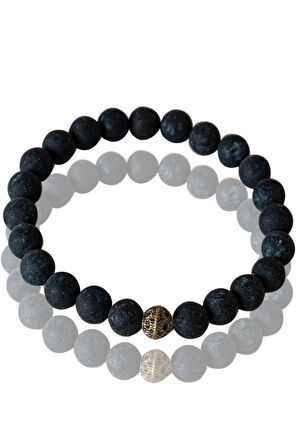 Sertifikalı Ham İşlenmemiş İyolit Taşı Bileklik