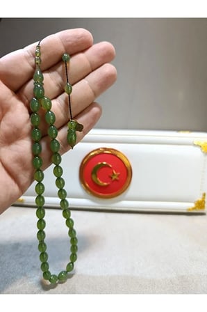 SIKMA KEHRİBAR TESBİH BEYZİ KESİM USTA YAPIMI