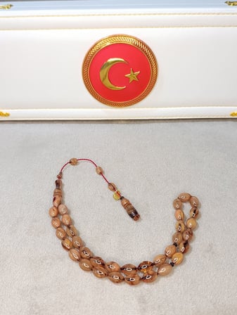 SIKMA KEHRİBAR TESBİH HALİL KOÇAK USTA YAPIMI