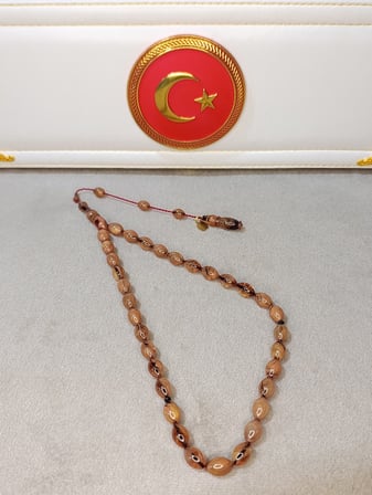 SIKMA KEHRİBAR TESBİH HALİL KOÇAK USTA YAPIMI