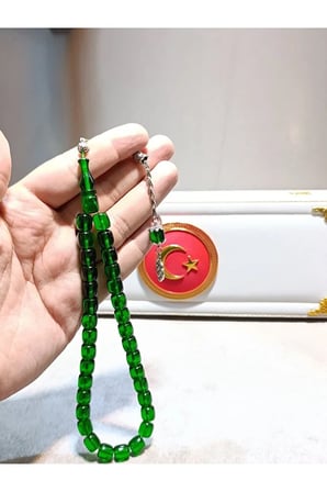 ATEŞ KEHRİBAR TESBİH USTA YAPIMI
