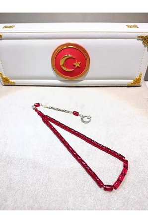 ATEŞ KEHRİBAR TESBİH USTA YAPIMI