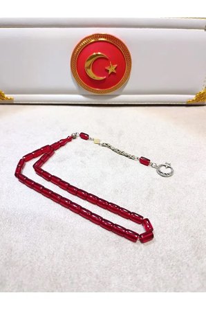 ATEŞ KEHRİBAR TESBİH USTA YAPIMI