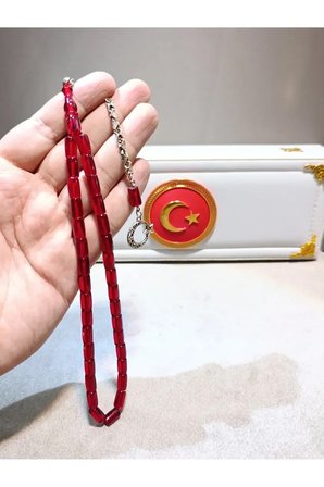 ATEŞ KEHRİBAR TESBİH USTA YAPIMI