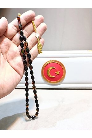 ATEŞ KEHRİBAR TESBİH USTA YAPIMI