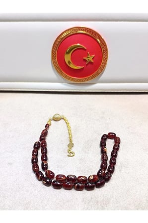 SIKMA KEHRİBAR TESBİH HARELİ VE USTA YAPIMI