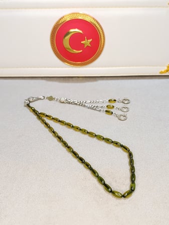 SIKMA KEHRİBAR TESBİH ARPA KESİM HARELİ HAMUR