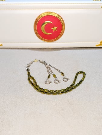 SIKMA KEHRİBAR TESBİH ARPA KESİM HARELİ HAMUR