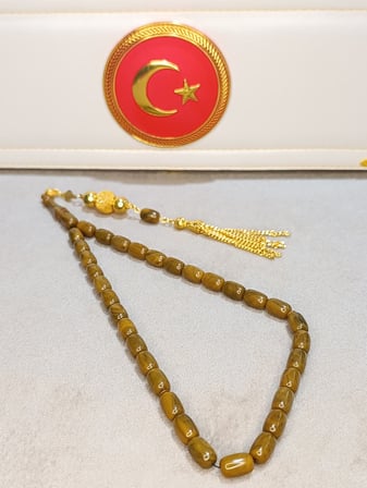 KATALİN TESBİH USTA YAPIMI YUMUŞAK HAMUR