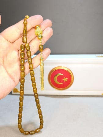 KATALİN TESBİH USTA YAPIMI YUMUŞAK HAMUR