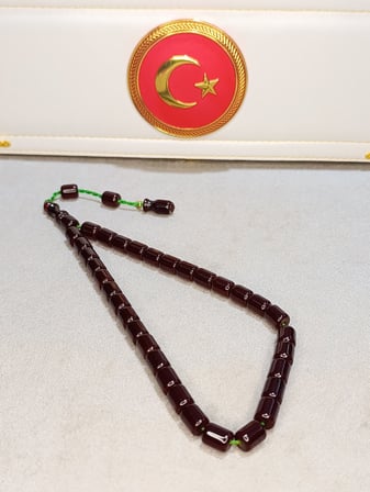 SIKMA KEHRİBAR TESBİH AKICI ÇEKİMLİ USTA YAPIMI