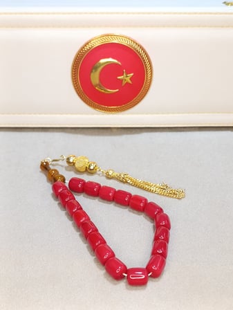 SIKMA KEHRİBAR TESBİH USTA YAPIMI BİLEK EFE BOY