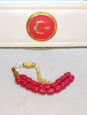 SIKMA KEHRİBAR TESBİH USTA YAPIMI BİLEK EFE BOY